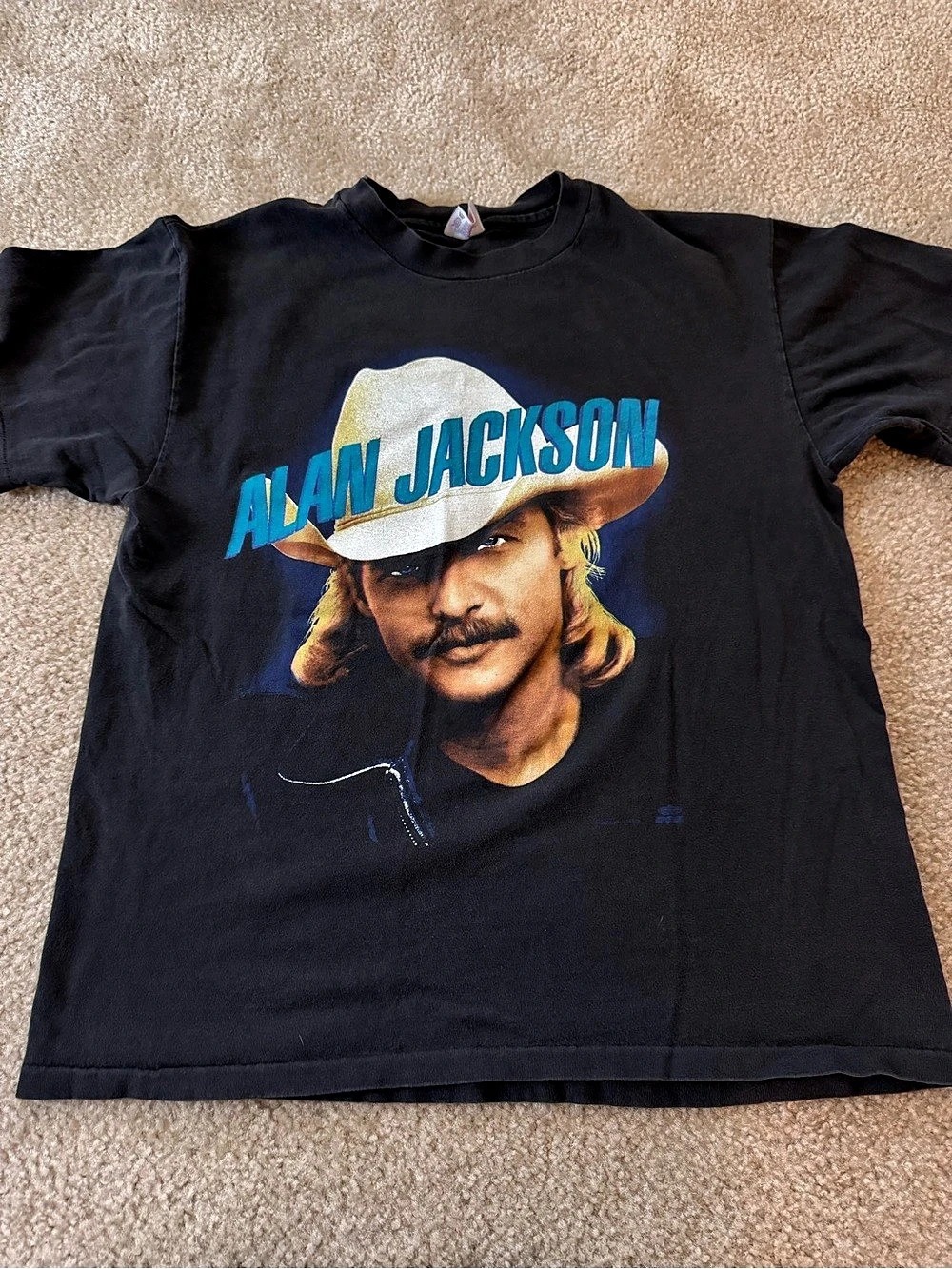 Vintage 1992 Alan Jackson graphic tee